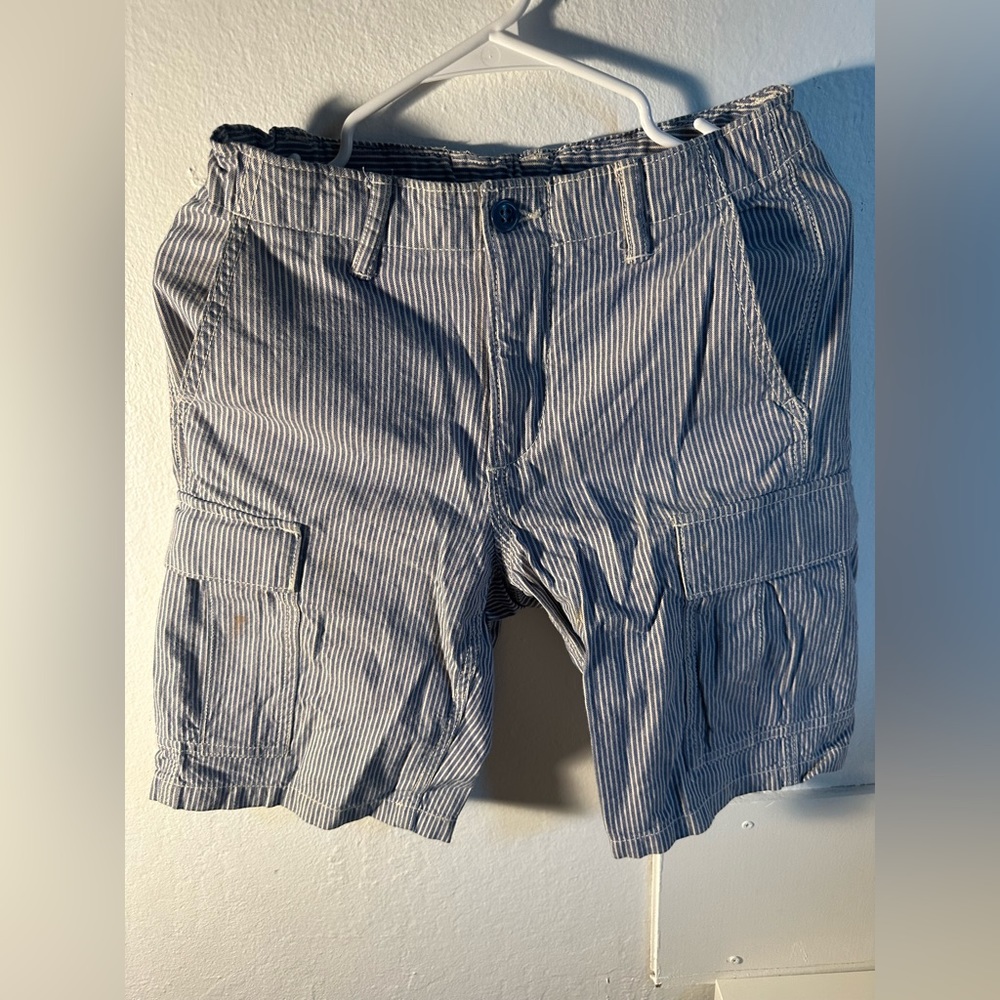 Boys Gap Blue Cargo Shorts (Size 14)